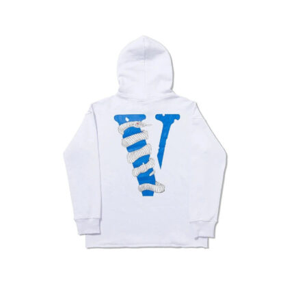 Vlone Staple Snake Hommes Pullover Hoodie – White