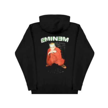 Eminem Orange Jumpsuit Hoodie Black