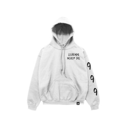 Juice WRLD 999 Moonlight Hoodie – White 1