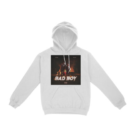 Juice Wrld Bad Boy Hoodie White