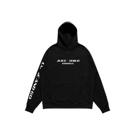 Juice Wrld X Mello Come And Go Hoodie Black 1