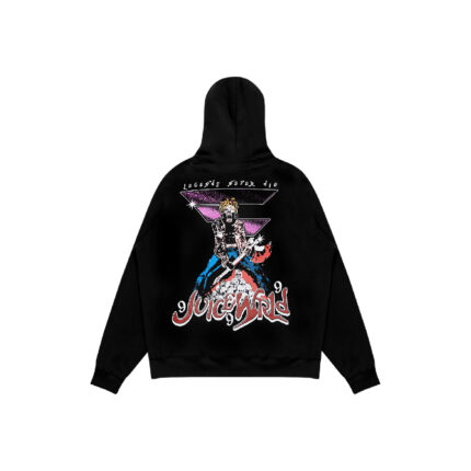 Juice Wrld x Faze Clan Champion Hoodie Black