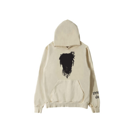 Juice Wrld x Midnight Studios Silhouette Hoodie Cream