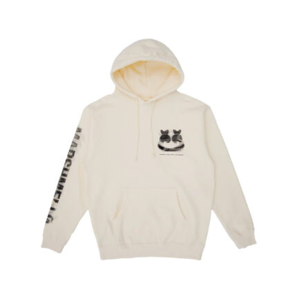 Marshmello Out of Focus Hoodie Off White