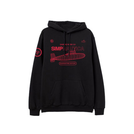 PewDiePie Merch – Simpnautica Quarantine Edition Hoodie Black