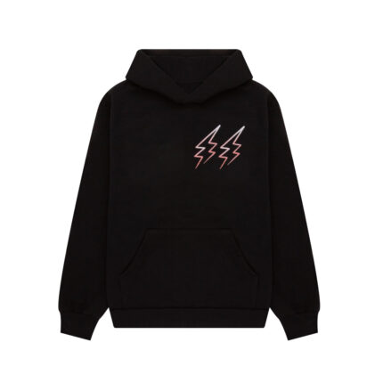 The Weeknd x Seventh Heaven Starboy 5 Year Anniversary Hoodie Black