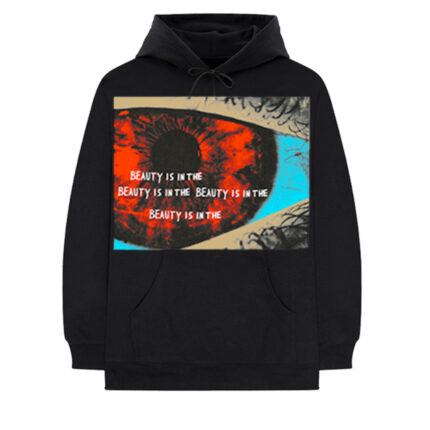 Travis Scott Eye Hoodie Black