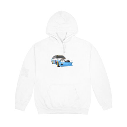 Travis Scott JACKBOYS Vehicle Hoodie White 1