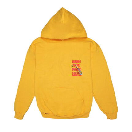 Travis Scott Wish You Were Here Festival Hoodie Yellow