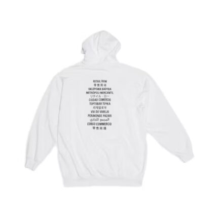 Balenciaga x FORTNIT Women Hoodie White 1