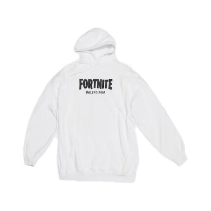 Balenciaga x FORTNIT Women Hoodie White