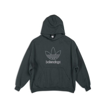 Balenciaga x adidas Womens Large Fit Hoodie Green