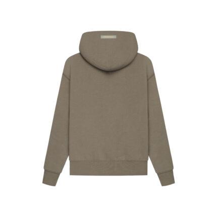 Fear of God Essentials Kids Pullover Hoodie Taupe SS21 2