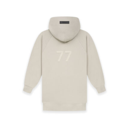 Fear of God Essentials Womens 3 4 Sleeve Hoodie Wheat SS22 1