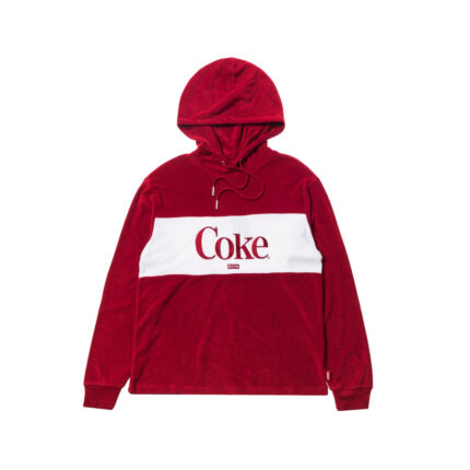 Kith Women x Coca Cola Terry Hoodie Red
