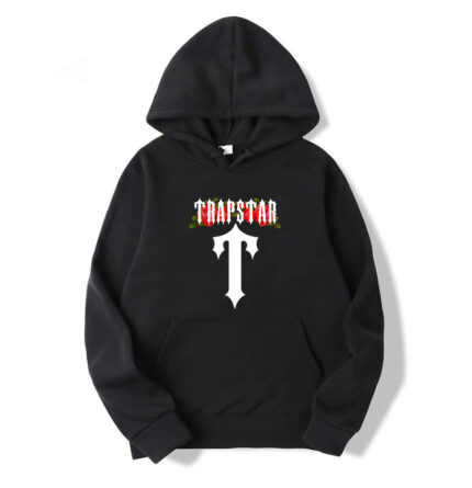 Trapstar Central Tee Black Hoodie