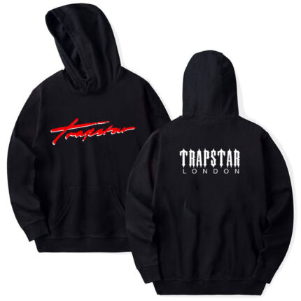 Trapstar London Logo Black Hoodie