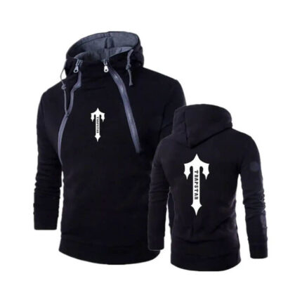 Trapstar Zip Up Black Hoodie