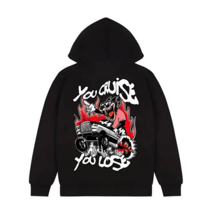 You Cruise You Lose Trapstar Paint Splatter Hoodie