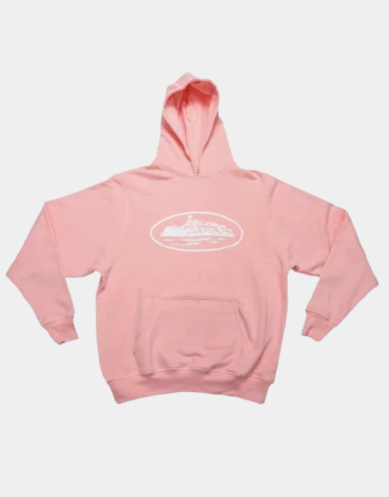 Corteiz Alcatraz Hoodie Pink